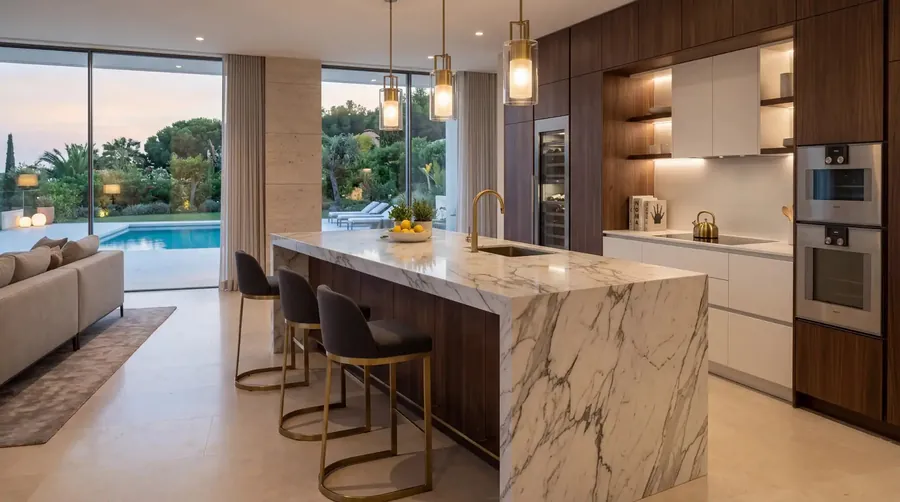 How a luxury kitchen is planned